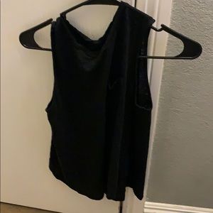 Sleeve less Black top